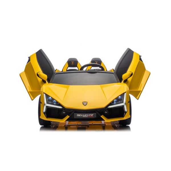 Автомобіль акумуляторний Ramiz Lamborghini Revuelto XL STRONG жовтий