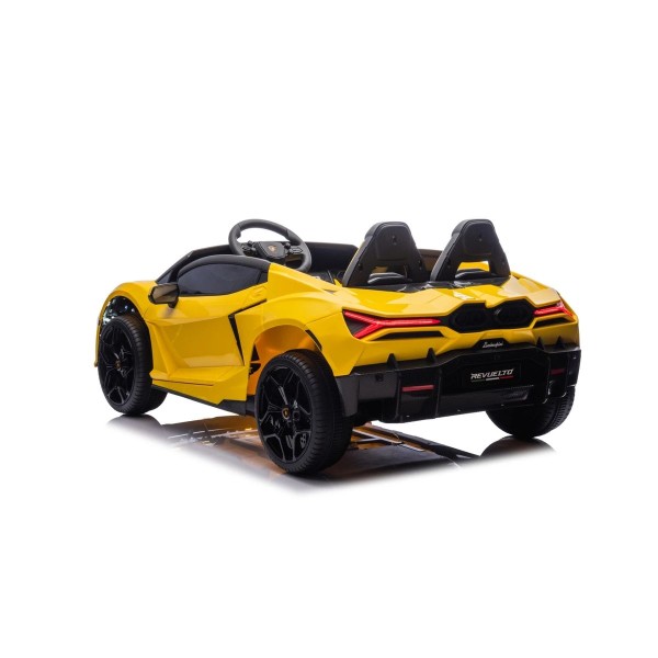 Автомобіль акумуляторний Ramiz Lamborghini Revuelto XL STRONG жовтий