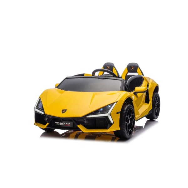 Автомобіль акумуляторний Ramiz Lamborghini Revuelto XL STRONG жовтий