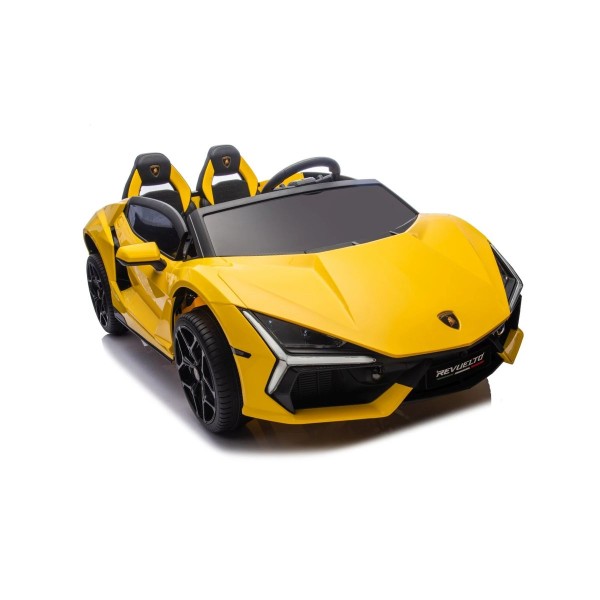 Автомобіль акумуляторний Ramiz Lamborghini Revuelto XL STRONG жовтий