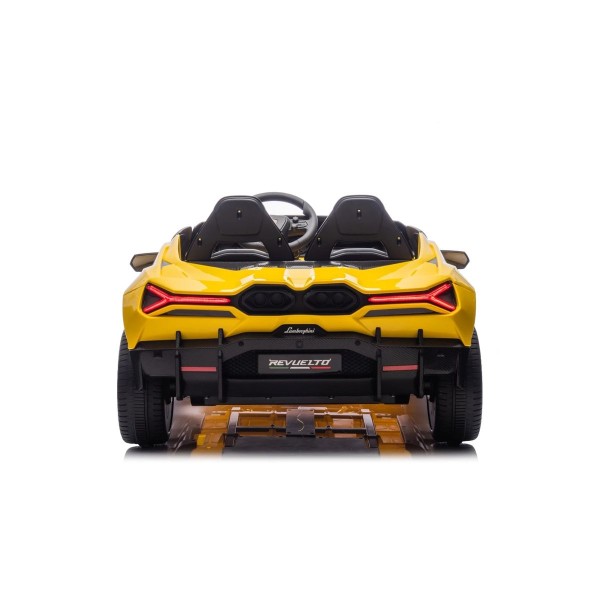 Автомобіль акумуляторний Ramiz Lamborghini Revuelto XL STRONG жовтий