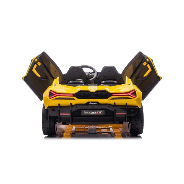 Автомобіль акумуляторний Ramiz Lamborghini Revuelto XL STRONG жовтий
