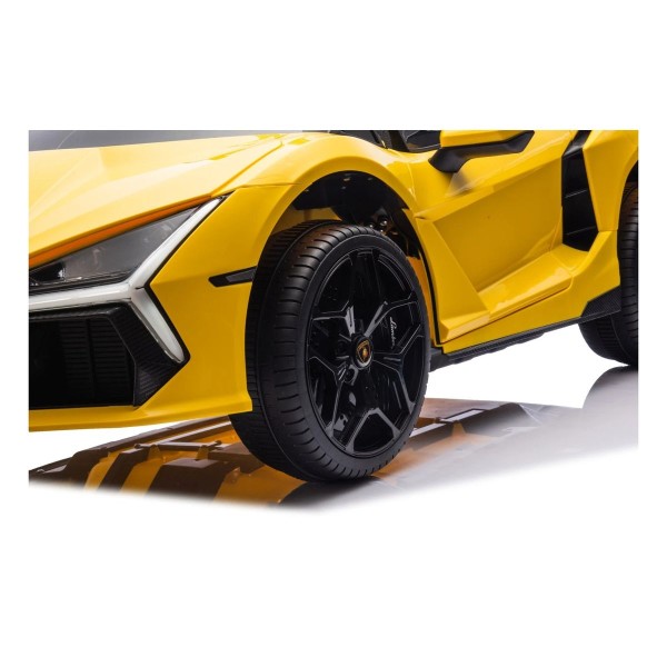 Автомобіль акумуляторний Ramiz Lamborghini Revuelto XL STRONG жовтий