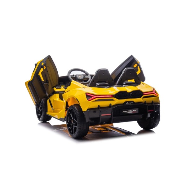 Автомобіль акумуляторний Ramiz Lamborghini Revuelto XL STRONG жовтий