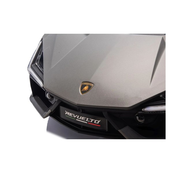Автомобіль акумуляторний Ramiz Lamborghini Revuelto XL STRONG сірий