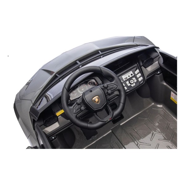 Автомобіль акумуляторний Ramiz Lamborghini Revuelto XL STRONG сірий