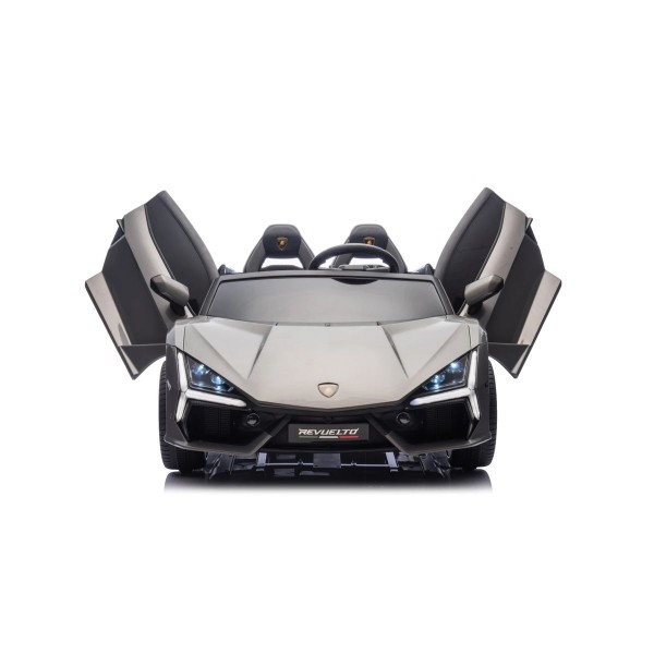 Автомобіль акумуляторний Ramiz Lamborghini Revuelto XL STRONG сірий