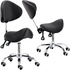 Стілець для майстра манікюру Calissimo YH-83004H-BLACK