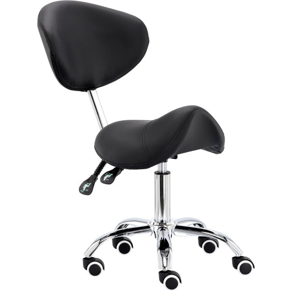Стілець для майстра манікюру Calissimo YH-83004H-BLACK