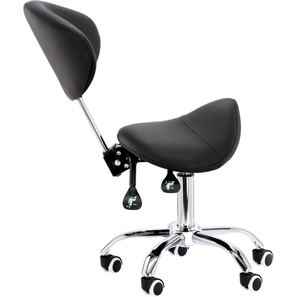 Стілець для майстра манікюру Calissimo YH-83004H-BLACK