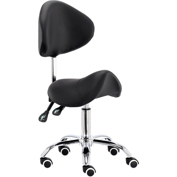 Стілець для майстра манікюру Calissimo YH-83004H-BLACK