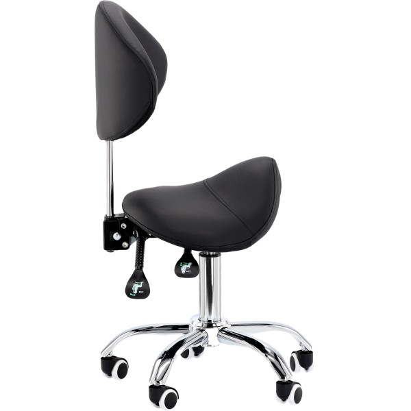 Стілець для майстра манікюру Calissimo YH-83004H-BLACK