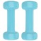 Вінілові гантелі Spokey SHAPE 2x1 кг, синій