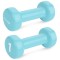 Вінілові гантелі Spokey SHAPE 2x1 кг, синій