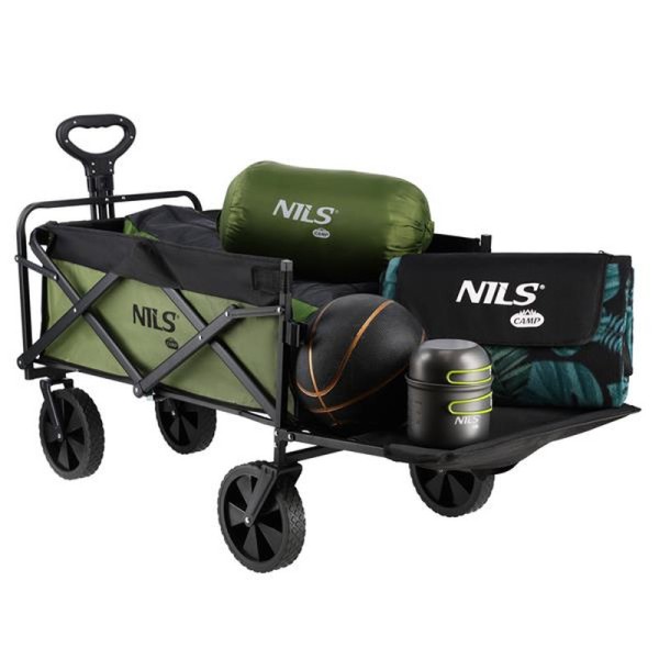 Візок туристичний складний Nils Camp NC2602 зелений