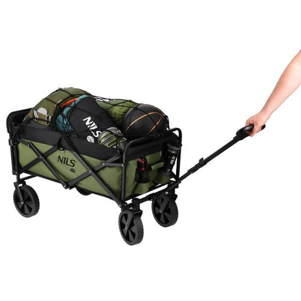 Візок туристичний складний Nils Camp NC2602 зелений