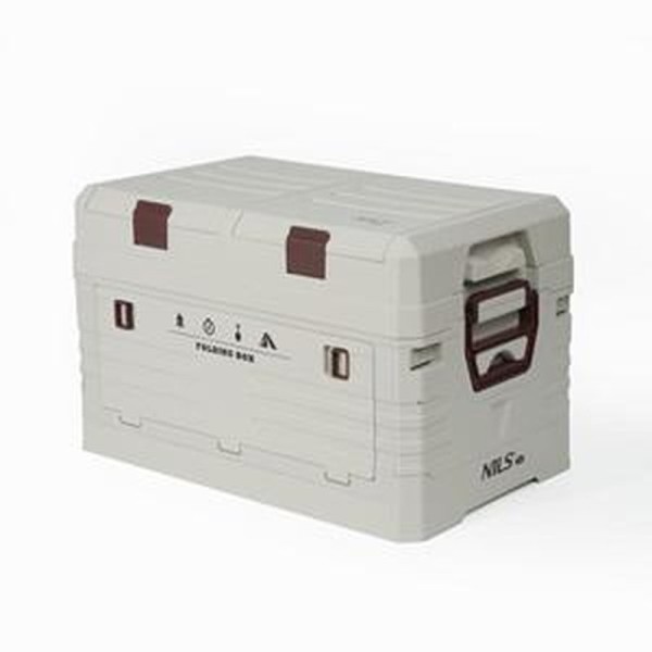 Ящик складний з кришкою Nils Camp NCB4003 42л білий