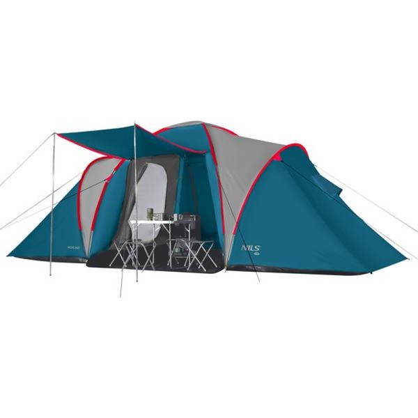 Намет для кемпінгу  Nils Camp HighLand NC6031 синьо-сірий