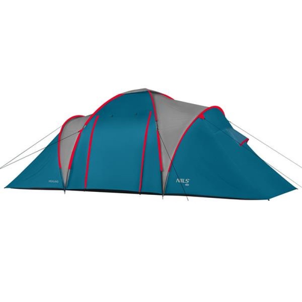 Намет для кемпінгу  Nils Camp HighLand NC6031 синьо-сірий
