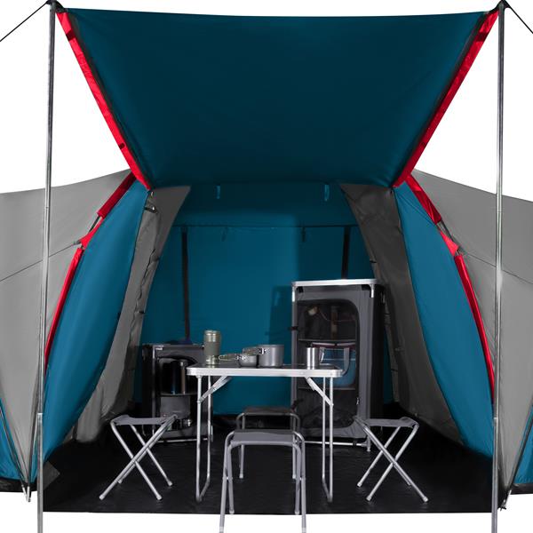 Намет для кемпінгу  Nils Camp HighLand NC6431 синьо-сірий
