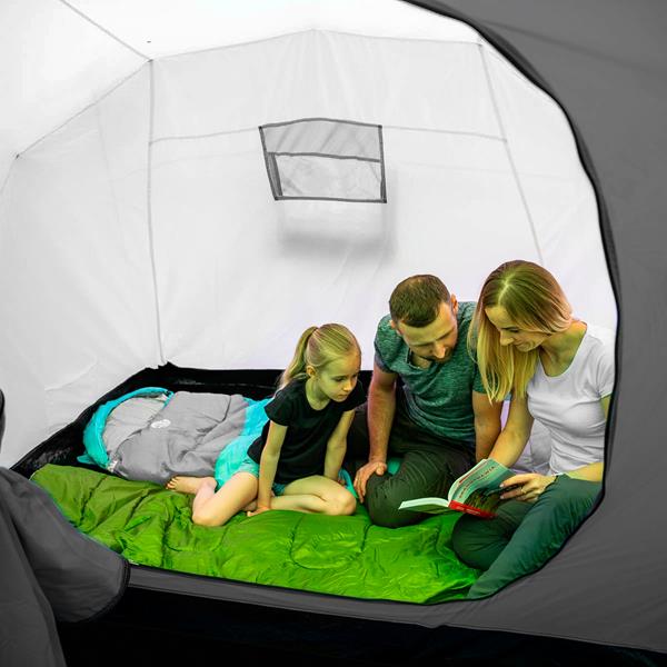 Намет для кемпінгу  Nils Camp HighLand NC6431 синьо-сірий