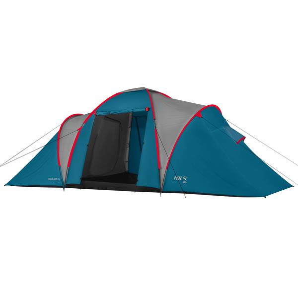 Намет для кемпінгу  Nils Camp HighLand NC6431 синьо-сірий