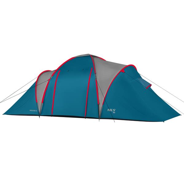 Намет для кемпінгу  Nils Camp HighLand NC6431 синьо-сірий