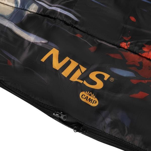 Спальний мішок 3в1 для двох осіб Nils Camp NC3601 з малюнком