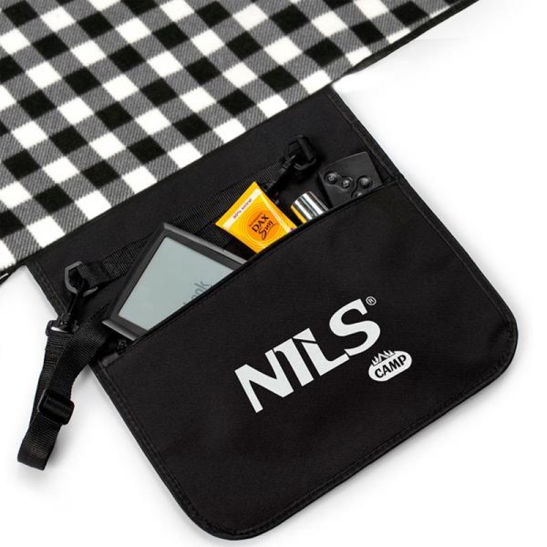 Килимок для пікнку Nils Camp NC2311 біло-чорний
