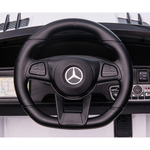 Автомобіль на акумуляторі Milly Mally Mercedes-Benz SL65 AMG білий