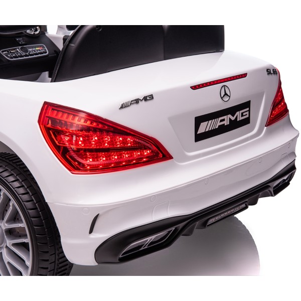 Автомобіль на акумуляторі Milly Mally Mercedes-Benz SL65 AMG білий