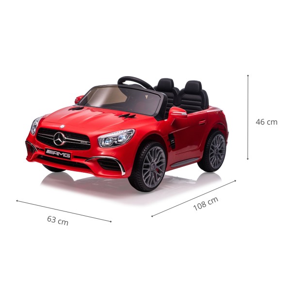 Автомобіль на акумуляторі Milly Mally Mercedes-Benz SL65 AMG червоний
