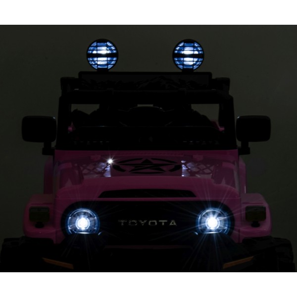 Автомобіль акумуляторний Milly Mally Toyota FJ Cruiser рожевий