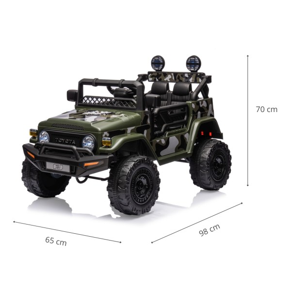 Автомобіль акумуляторний Milly Mally Toyota FJ Cruiser камуфляж
