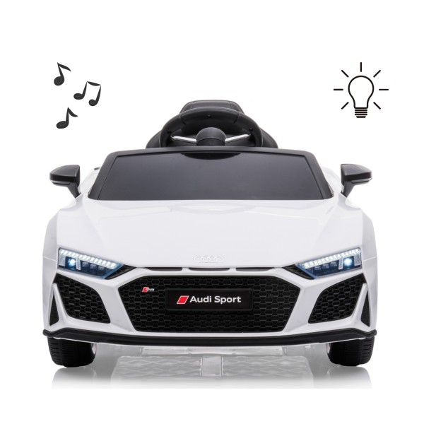 Автомобіль акумуляторний Milly Mally Audi R8 Spyder білий