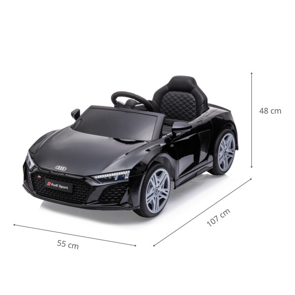 Автомобіль акумуляторний Milly Mally Audi R8 Spyder чорний