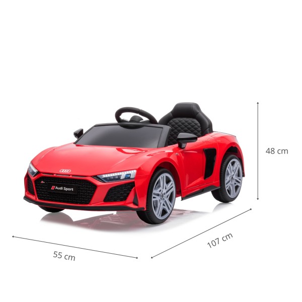 Автомобіль акумуляторний Milly Mally Audi R8 Spyder червоний