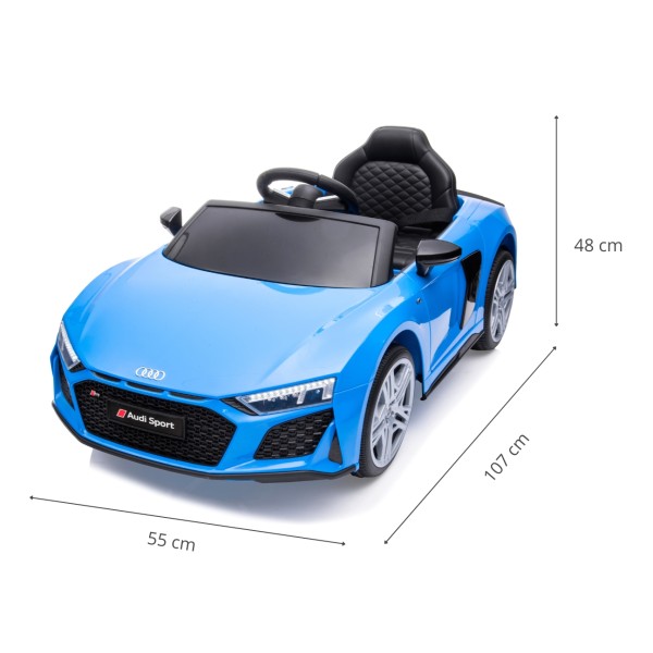 Автомобіль акумуляторний Milly Mally Audi R8 Spyder синій