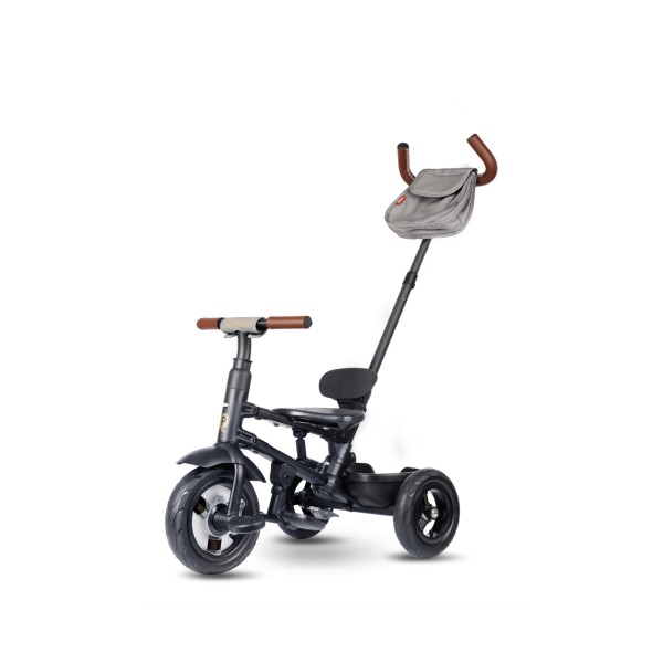 Триколісний велосипед Qplay Rito Deluxe Rubber сірий
