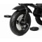Триколісний велосипед Qplay Rito Deluxe Rubber чорний