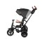 Триколісний велосипед Qplay Rito Deluxe Rubber чорний