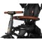 Триколісний велосипед Qplay Rito Deluxe Rubber чорний