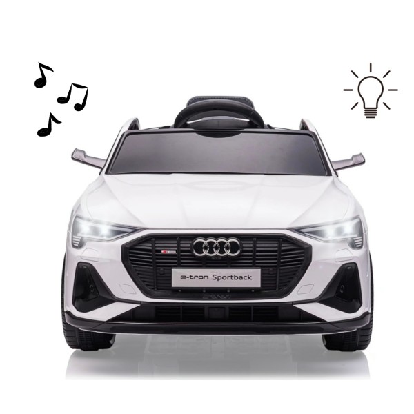 Автомобіль акумуляторний Milly Mally Audi E-Tron Sportback 4х4 білий