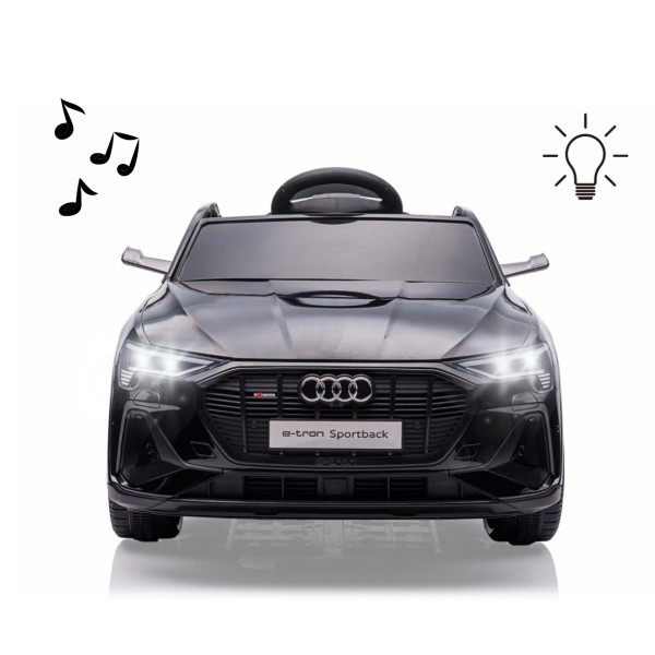 Автомобіль акумуляторний Milly Mally Audi E-Tron Sportback 4x4 чорний