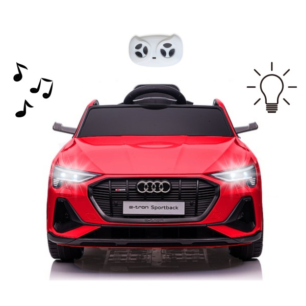 Автомобіль акумуляторний Milly Mally Audi E-Tron Sportback 4x4 червоний