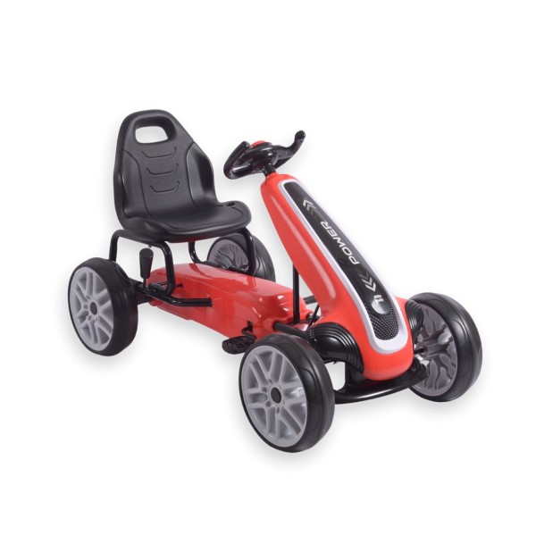 Веломобіль GoKart Milly Mally Power Червоний