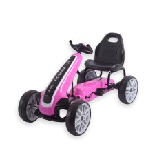 Веломобіль GoKart Milly Mally Power Рожевий