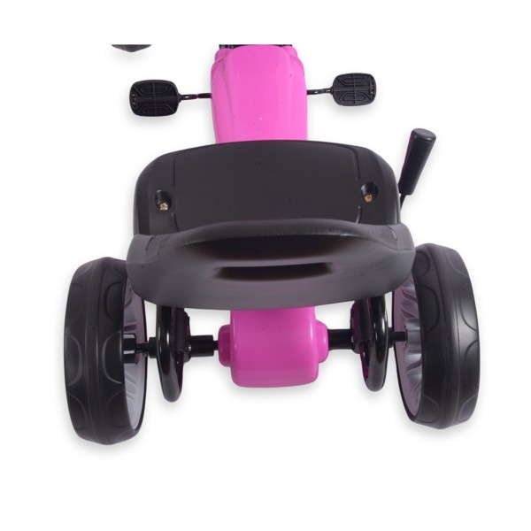 Веломобіль GoKart Milly Mally Power Рожевий
