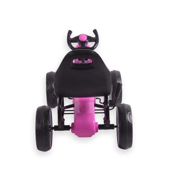 Веломобіль GoKart Milly Mally Power Рожевий