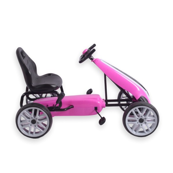 Веломобіль GoKart Milly Mally Power Рожевий